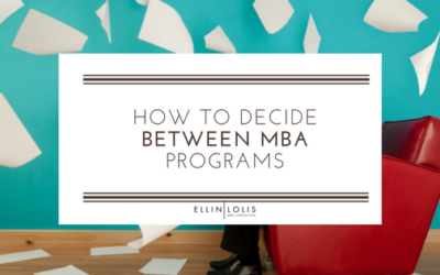 How to decide between MBA programs