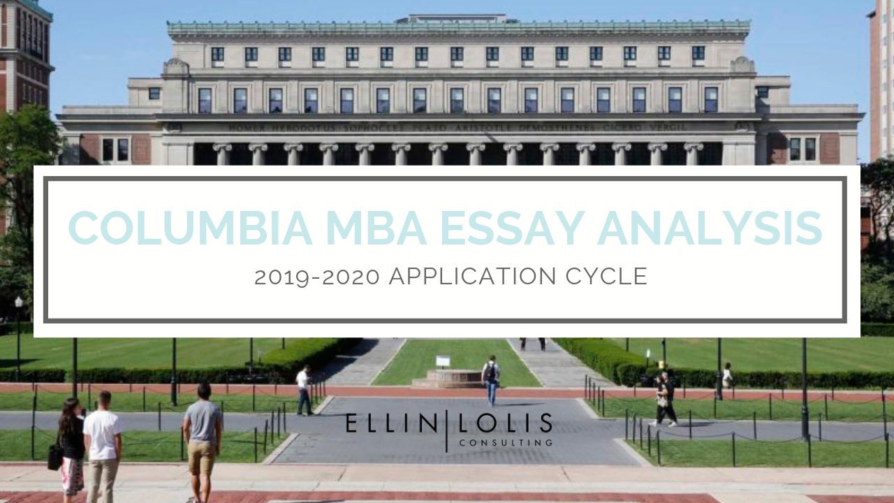 columbia university example essays