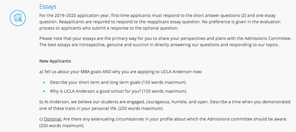 ucla anderson essay