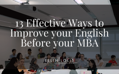 13 Effective Ways to Improve Your English Skills Before Your MBA