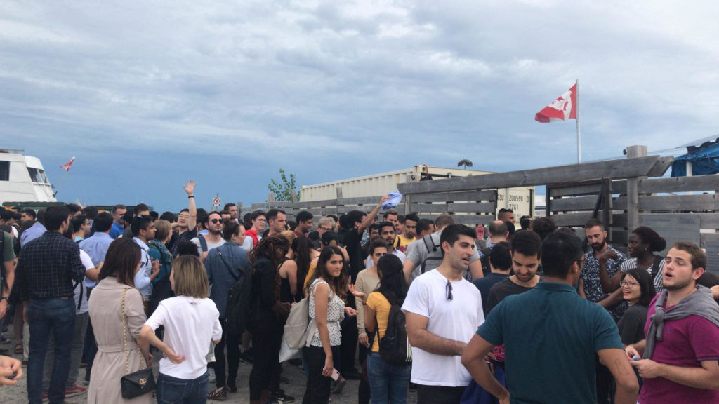 Boat cruise on Rotman reception week