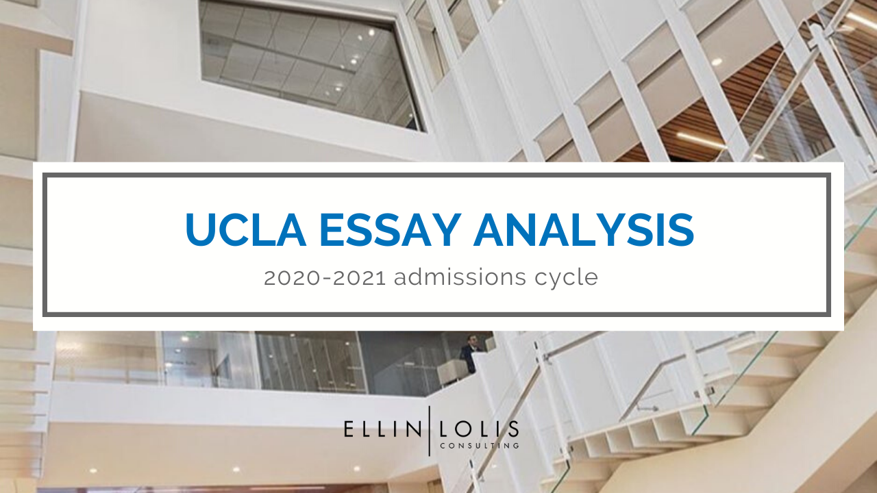 ucla entrance essay