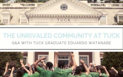 Q&A: Tuck graduate Eduardo Watanabe on the unrivaled community at Tuck