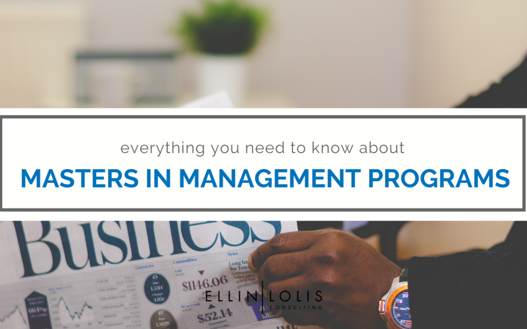 Everything You Need To Know About Masters in Management Programs