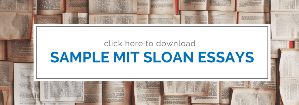 mit sloan video essay examples