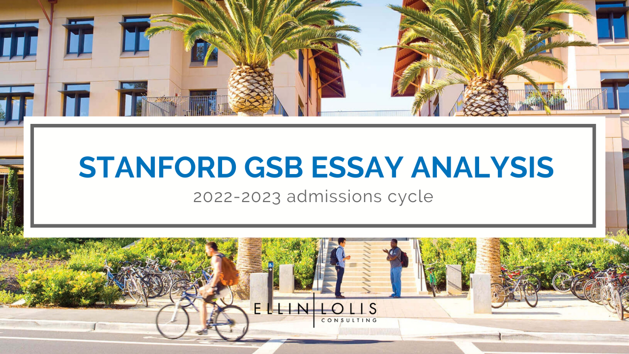stanford undergraduate admissions essay