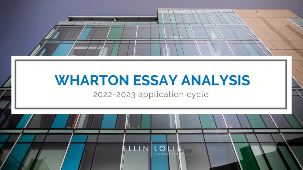 wharton essay undergraduate