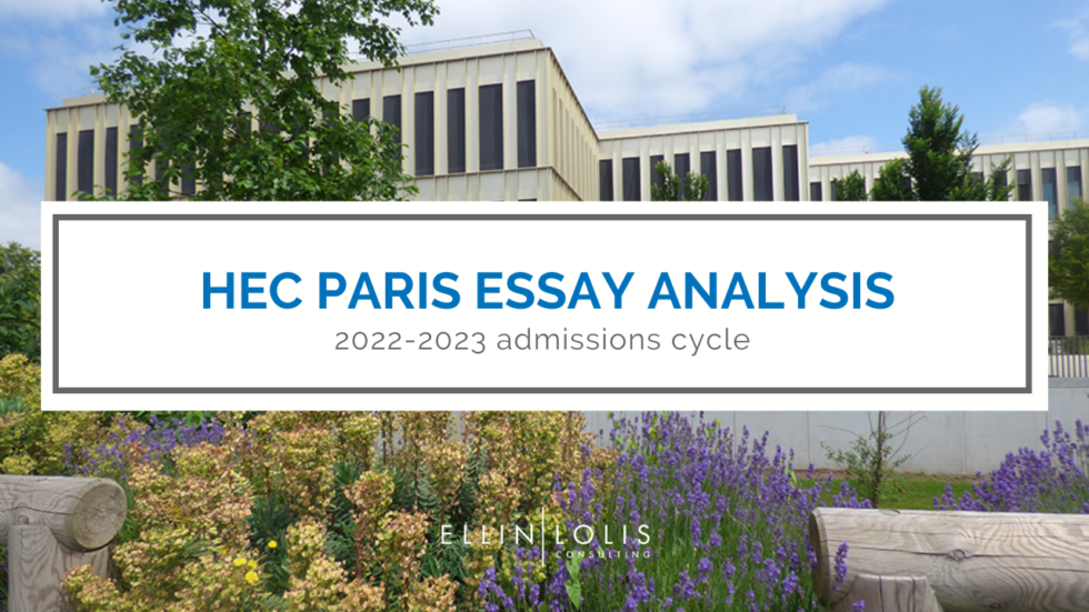 hec paris sample essays