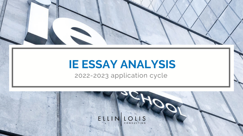 ie university essay prompts