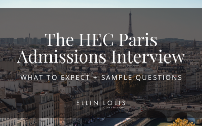 The HEC Paris Interview – What to Expect + Sample Questions