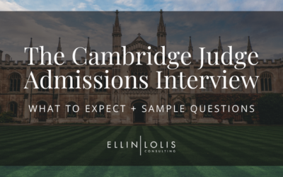 The Cambridge Judge Interview – What to Expect + Sample Questions