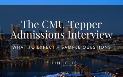 The CMU Tepper Interview – What to Expect + Sample Questions