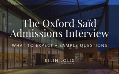 The Oxford Said Interview – What to Expect + Sample Questions