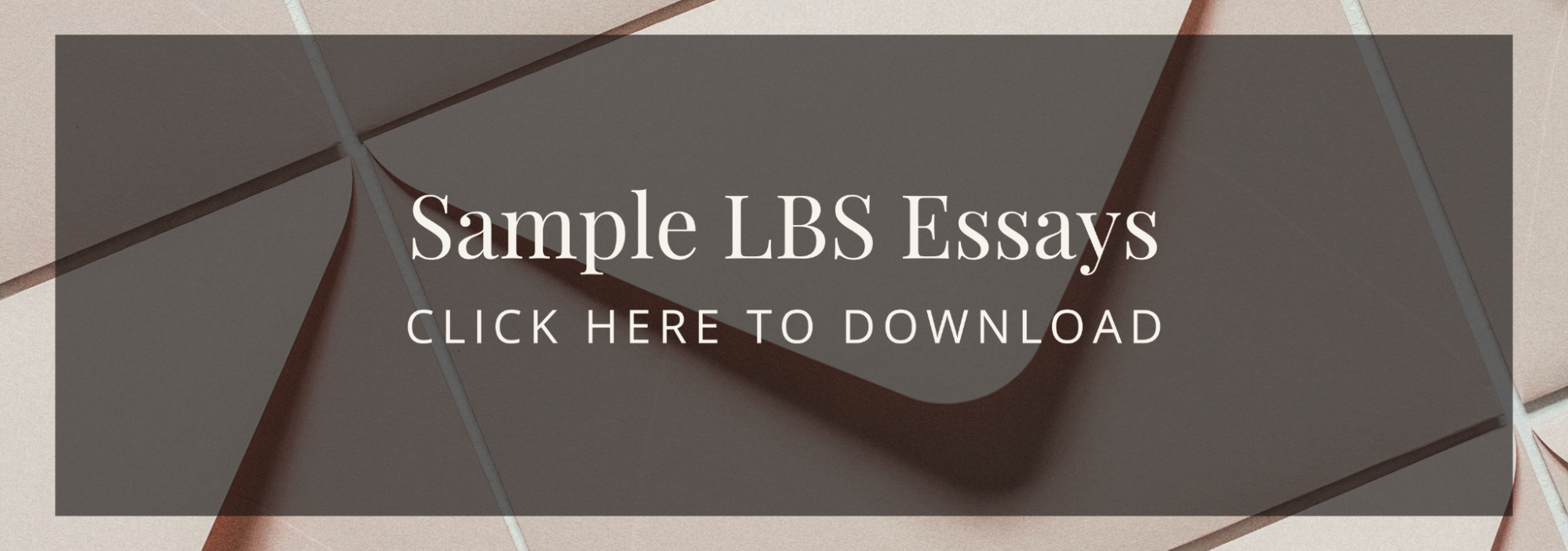 lbs mba essay examples