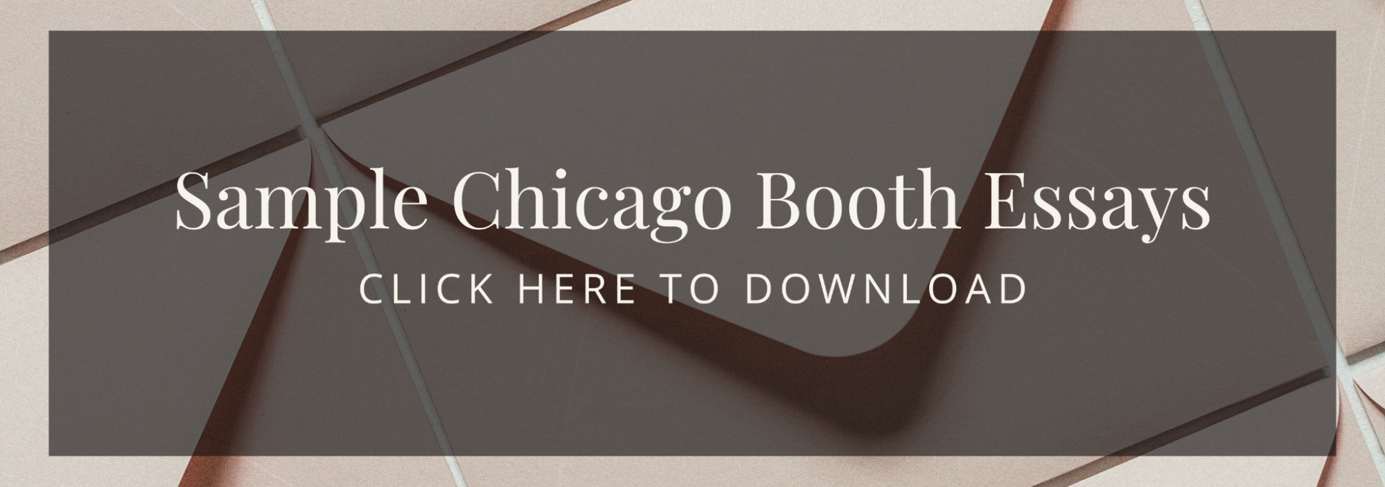 chicago booth mba essay sample