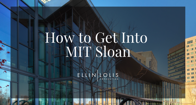 How to Get Into MIT Sloan