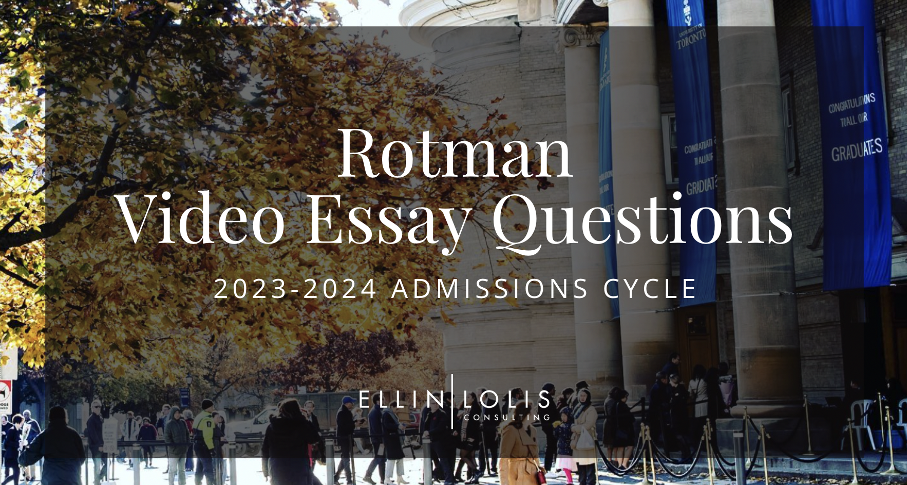 rotman essay mba