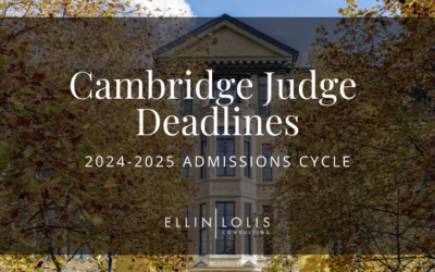 Cambridge Judge MBA Deadlines for 2024-2025