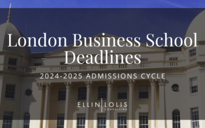 London Business School MBA Deadlines for 2024-2025