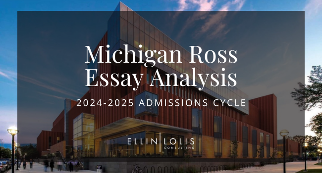 2024-2025 Michigan Ross MBA Essay Tips and Example Essays