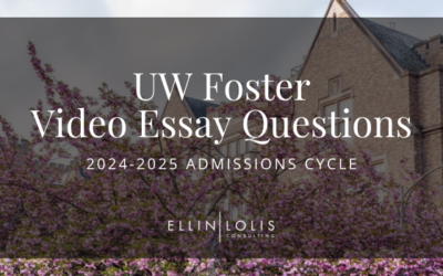 The UW Foster MBA Video Essay Questions – And How to Successfully Answer Them