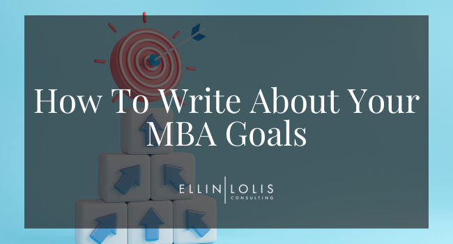 mba essay about goals