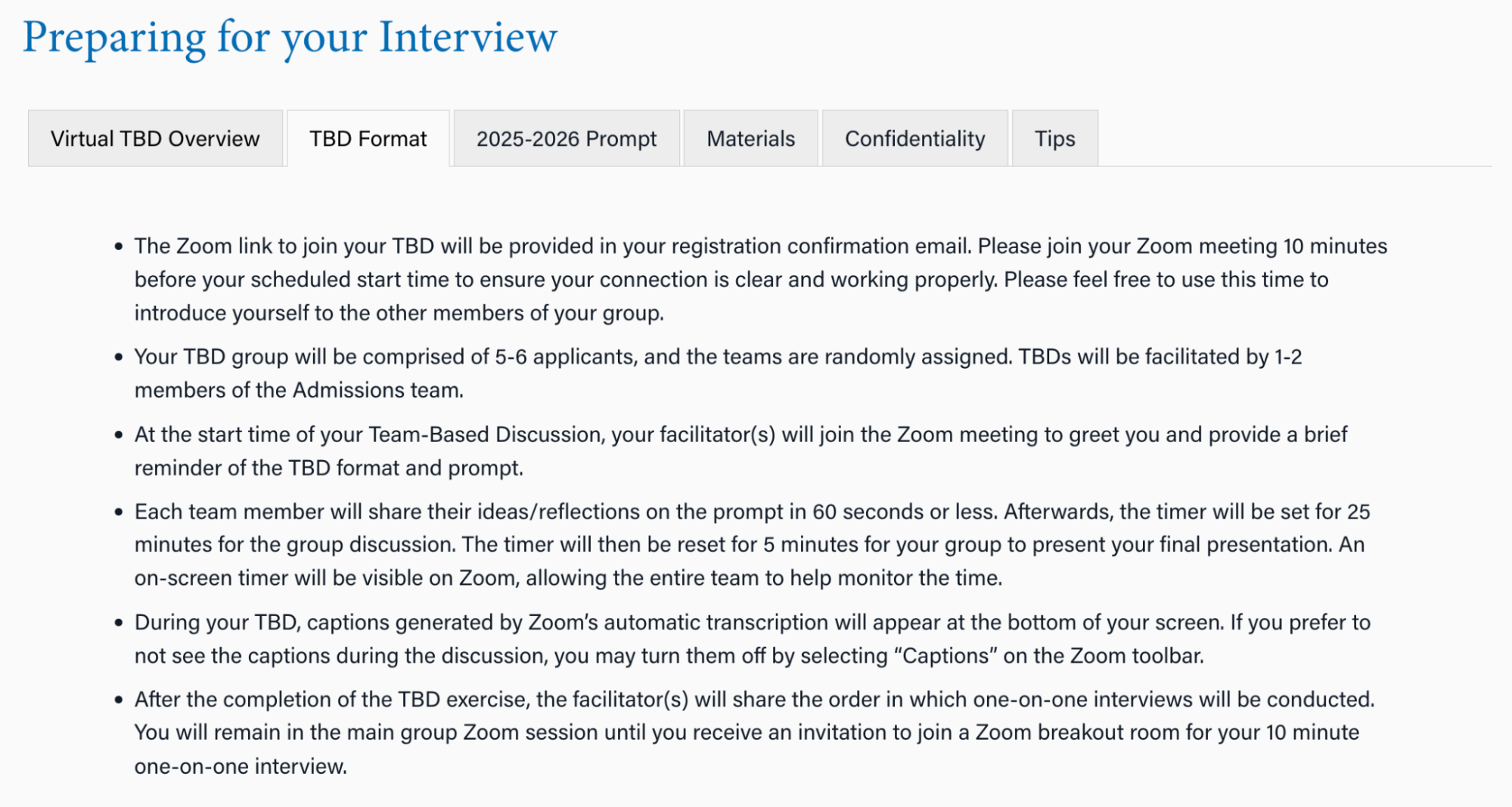 how to prepare for Wharton interview