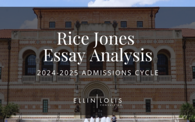 2024-2025 Rice Jones MBA Essay Tips