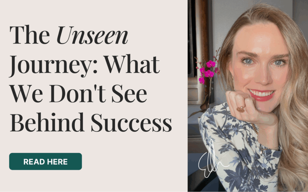 The Unseen Journey: What We Don’t See Behind Success